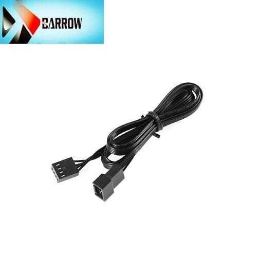 Barrow LRC RGB 1.0 12v 800mm extension cable rgb 12v fan ,12v light strip length line YCR-800