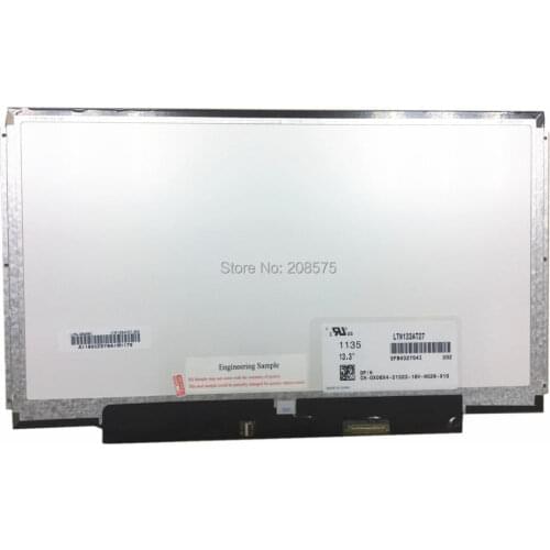 Free Shipping ! LTN133AT27 CLAA133WA01A B133XW03 B133XW01 V.0 B133XW01 V.1 LP133WH2-TLM4 Laptop LED Screen 1366*768 40pins