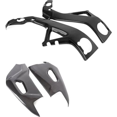Carbon Fiber Frame Cover And Swing Arm Cover For Aprilia RSV4 2009 2010 2011 2012 2013 2014 2015 2016 2017 2018 2019 2020
