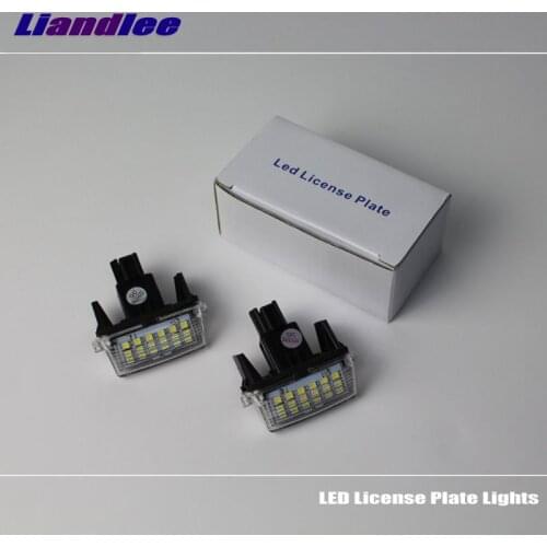 For Toyota Camry XV50 2012~2015 LED Car License Plate Light Number Frame Lamp High Quality