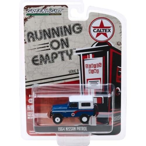 GreenLight 1:64 1964 Nissan Patrol Alloy model car Metal toys for childen kids diecast gift