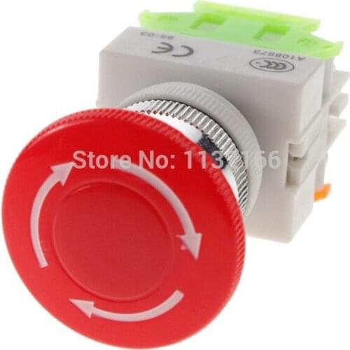 10A CNC Emergency Stop Mushroom Pushbutton Switches