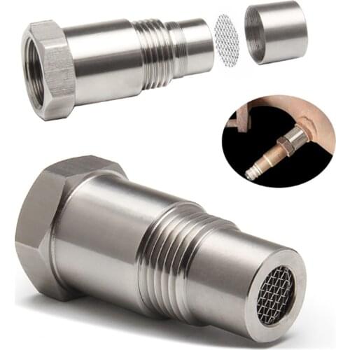 Oxygen O2 Sensor Spacer Adapter Bung Catalytic Converter Fix Check Engine Light Oxygen Sensor Adapters For Vehicle Auto Parts