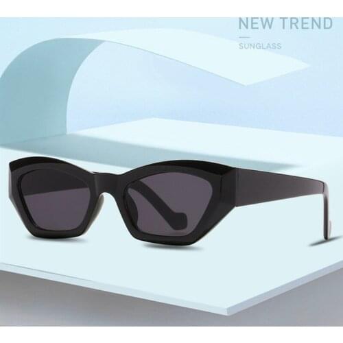 Ladies Cat Eye Sunglasses Women Brand Designer Fashion Vintage Retro Small Frame Square Sun Glasses Female UV400 Protection