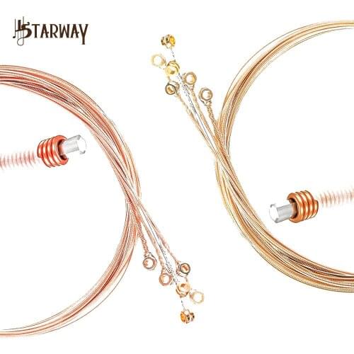 STARWAY Genuine Starway s216 Classical Acoustic Guitar Strings Set Phosphor Bronze Wound Strings For Concer Guitar Accessories