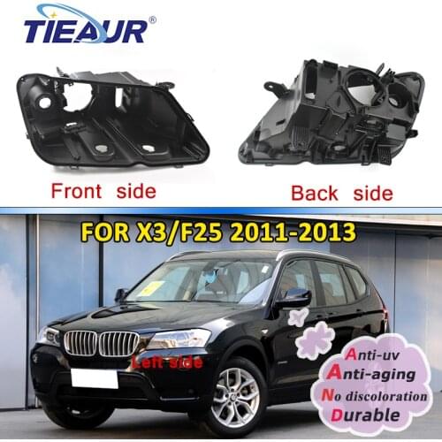 For BMW X3 F25 headlight housing base 11-18 front headlight housing back base 4Doors Replacement
