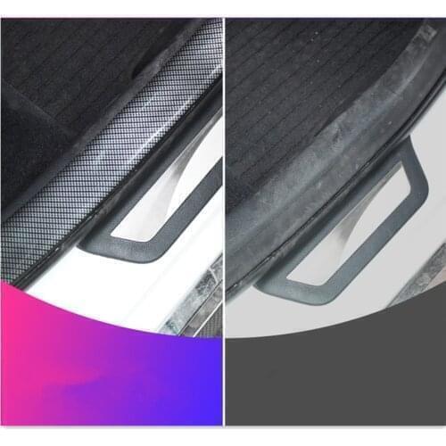 Car Styling Door Sill Protector Auto Accessories FOR kia spectra honda accord 7 honda fit ssangyong kyron mazda cx-5 lifan x60