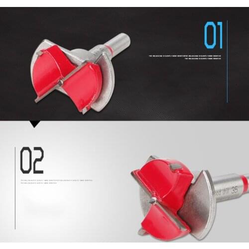 35mm Forstner Auger Drill Bit Woodworking Cabinet Hinge Hole Opener Milling Cut 667A