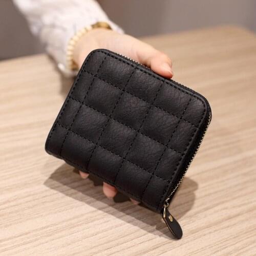 Hot fashion Top Quality Square Women Coin Purses Holders Wallet Female Leather Money Wallets Hot Fashion Clutch Bag