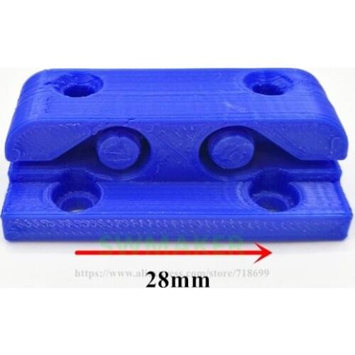 SWMAKER 1pcs Anet A6 A8 3D printer Plastic printed parts Y axis belt holder PLA timing belt tension set with screws
