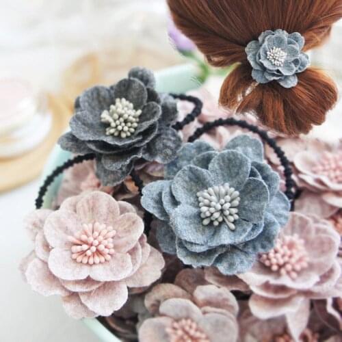 1pc Stylish Floral Lace Satin Bow Barrette Lady Hair Clip Cover Net Tulle Bowknot Bun Snood Women Hairgrips Hair Accessories
