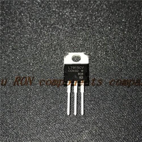 10PCS/LOT L7915CV L7915 TO-220 TO220 7915 LM7915 MC7915 New original In Stock
