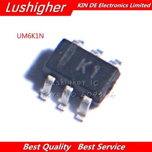 10PCS UM6K1N TN K1 SOT363 UM6K1N