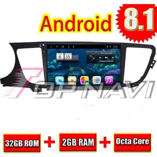 TOPNAVI Android 8.1 Car GPS Navigation for Hyundai Mistra 2014 2015 2016 Autoradio Multimedia Audio Stereo NO DVD Octa Core 2Din