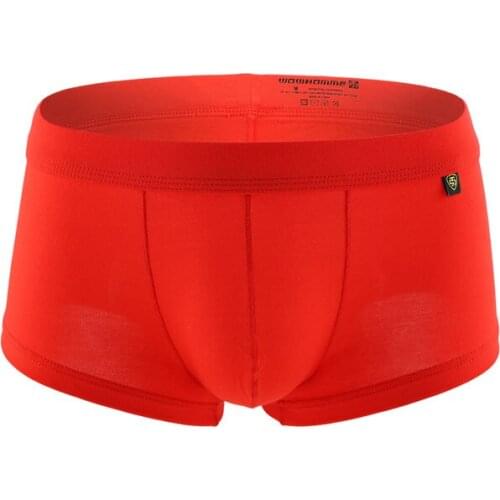 Mens Underwear Boxers Underwear Men Modal Shorts Solid Cuecas Boxershorts Men Low Waist Boxer Underpants Trunks Pants