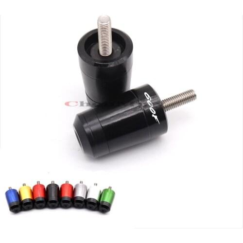 CNC 22MM Handlebar Grips Handle Bar Cap End Plugs For HONDA CB600F CB 600F HORNET 2007-2016 08 09 10 11 2012 2013 2014 2015