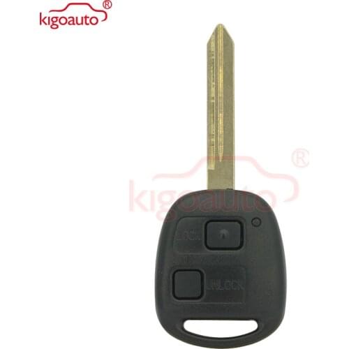 Denso(not Valeo) Kigoauto Remote car key 2 button TOY47 for Toyota Yaris+315mhz+4C