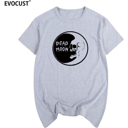 Dead Moon I Hat The Blues T-shirt Cotton Men T shirt New women TEE Funny Fashion