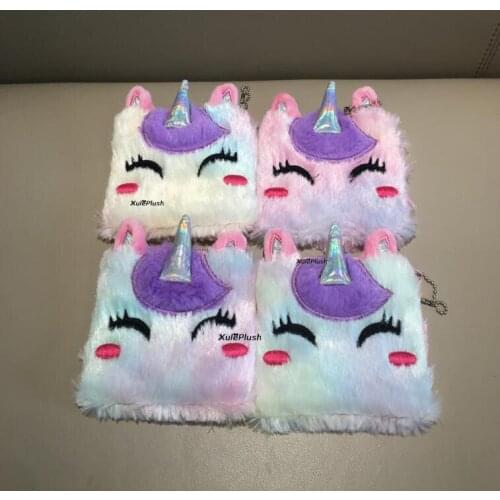 10cm horse small key chain Plush Purse , girl Children' Plush purse