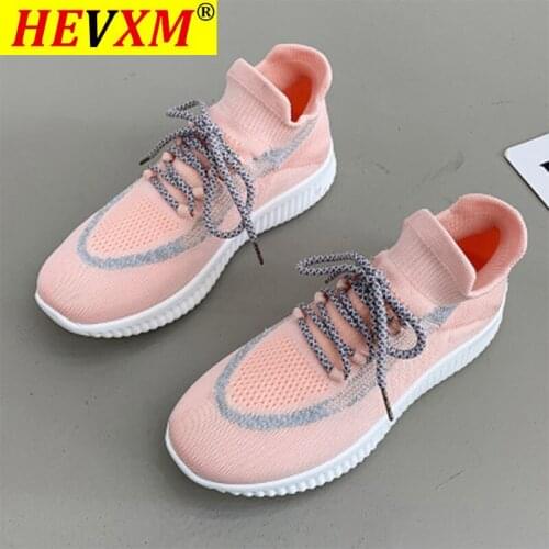 Women Sock Sneakers Woman Mesh Breathable Soft Female Vulcanized Autumn Ladies Casual Flats Womens Tennis Shoes Plus Size 43