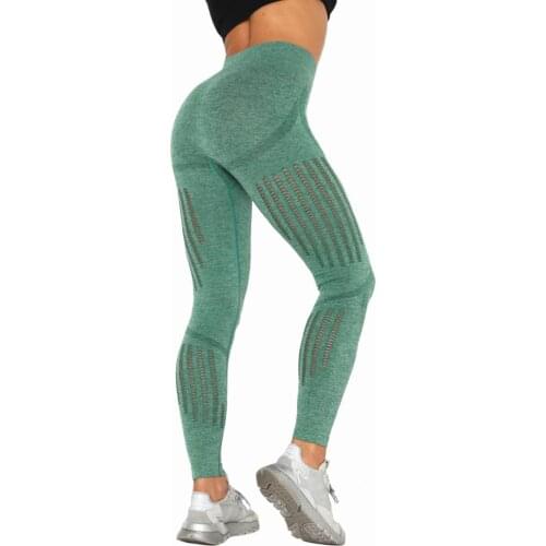 High Waist Gym Soft Tights Fashion Womens Activewear Push Up Leggings Casual Sport Jogging Pants