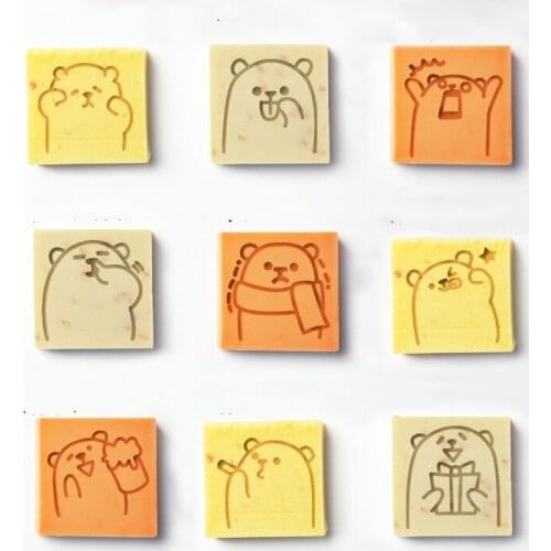 Natural handmade soap standard Mini soap diy stamp seal chapter