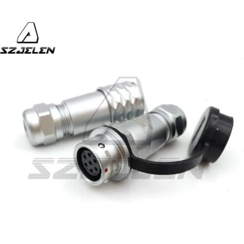 Original WEIPU SF12 ,7 pin Waterproof Connector , LED Wire Connector Plug & Socket Automotive Connector