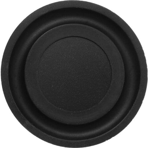 45mm Black Passive Radiator Subwoofer Speaker Vibration Membrane Bass Rubber Woofers