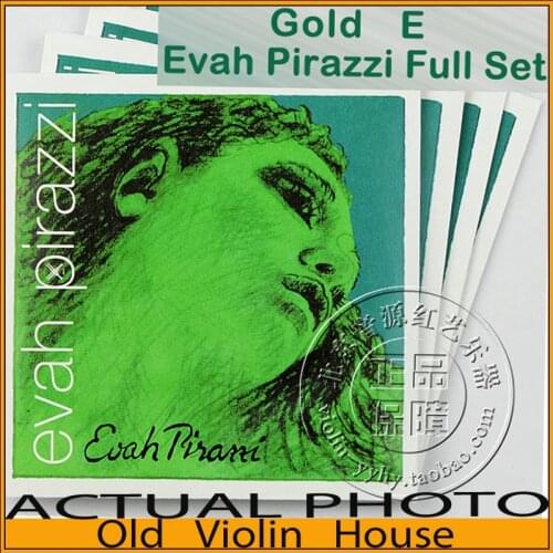 Pirastro Gold E Evah Pirazzi violin strings (419521), full set,made in Germany,Hot sell