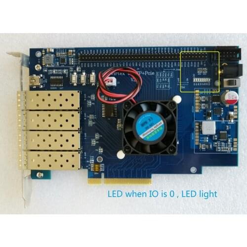 Virtex6 XC6VLX365T xilinx board xilinx fpga board xilinx fpga development board pcie board
