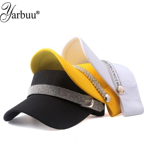 [YARBUU]Women Men Outdoor Running Empty Top Hat Sport Marathon Visor Cap Ultralight Quick Dry Camping Hiking Anti UV Caps