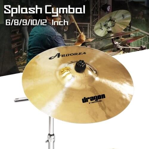 Arborea dragon 6'' splash cymbal for drummer