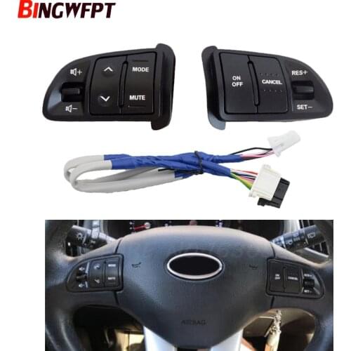 Cruise Control For KIA Sportager 2011-2014 2016 Steering Wheel Button Control Audio Buttons Volume Modification Switch