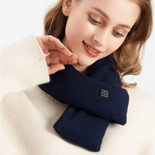 USB intelligent heating scarf electrothermal cervical hot compress graphene electric heating