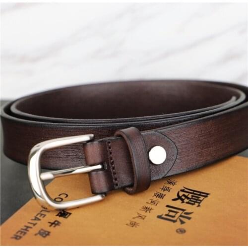 Women Belt Wear-Resistant Leather Fashion All-match Casual Retro Waistband Designer Belts Men High Quality Casual Harajuku 2020
