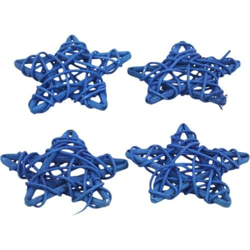 10PCS Party Decorations DIY Sepak Takraw Home Garden/Birthday/Wedding Colorful Rattan Star Sepak Takraw