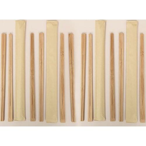 100 PCS Chopstick Disposable Bamboo Wood Chopsticks палочки для суши палочки для еды Eetstokjes Baguettes Package Chop Sticks
