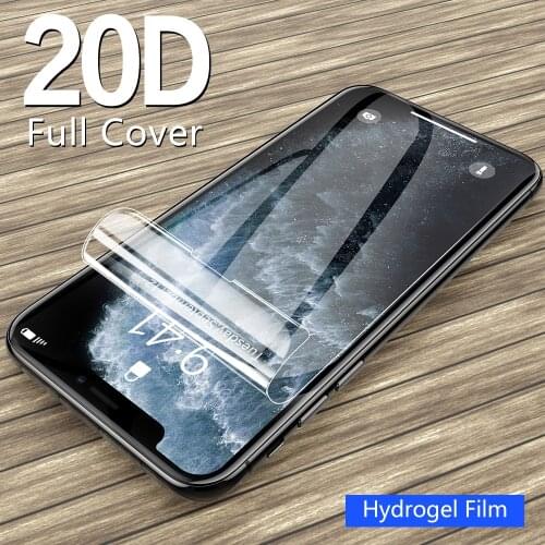 20D Screen Protector For Samsung Galaxy S10 S9 S8 Plus Note 8 9 Hydrogel Film For Samsung Note 10 Plus S7 Edge Film Not Glass