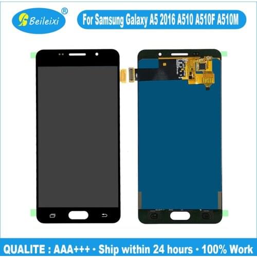 For Samsung Galaxy A5 2016 A510 A510F LCD Display Touch Screen Digitizer Assembly For Samsung A510M A5108 A510L A510Y A510F/DS