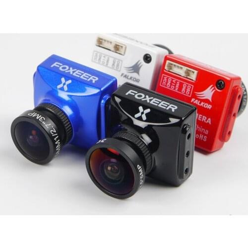 Foxeer Falkor 1200TVL 4:3 16:9 switchable 2.5/1.8mm lens PAL/NTSC Switchable FPV Camera support camera remote control W/Bracket