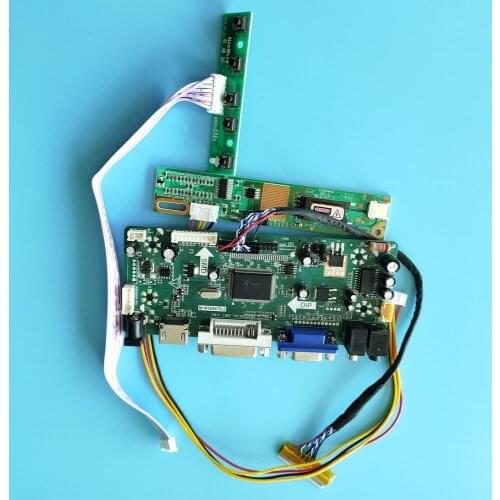 Kit for LP171WU1-TLA7/LP171WU1-TLB1 Display screen Controller Board 1920x1200 30pin M.NT68676 HDMI+DVI+VGA LCD Audio panel 17.1"