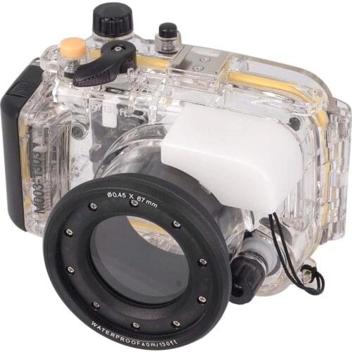 Meikon 40M Underwater Waterproof Camera Case Scuba Diviong Housing For Sony RX100 DSC-RX100 Camera