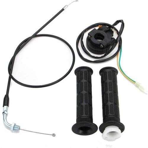 2018 New Twist Throttle Accelerator 3 stage Grip Cable Bike For 47cc Mini Dirt 49cc Pocket Support Shipping Drop Quad C9O9