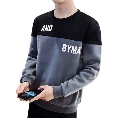 Bormandick mens sweatshirt Printed Popular New Hooded Hoodies Man Coats High Quality Mens Hip Hop Hoodies KXP18 Y78-19