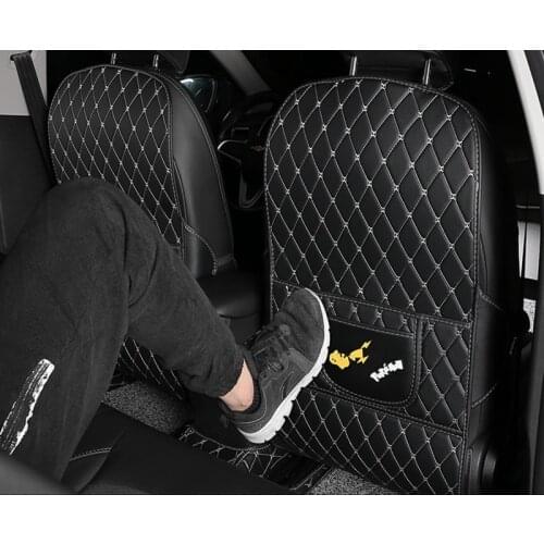 Car Seat Back Cover Kick Anti-kick Pad Child Protection Pad Interior Anti-dirty Protective Pad Rear Anti-kick Wear Pad