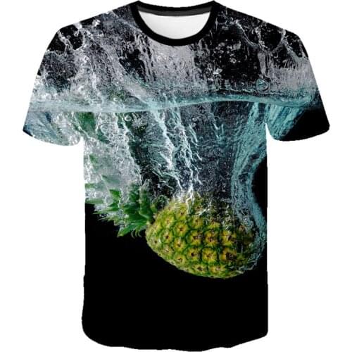New mens T-shirt personality printing casual short-sleeved 2020 fashion mens and womens clothing 3D summer cool top T-shirt