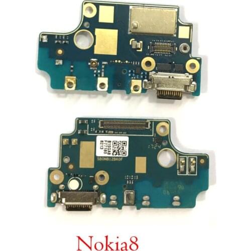 Original for Nokia 8 Micro USB Charger Flex Cable/ Micro USB Charging Port for Nokia8