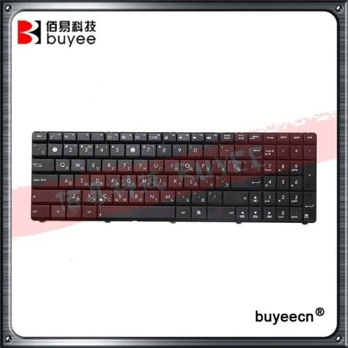 Russian RU Layout Language Keyboard For Asus N53S A53S X53 K53 G73 RU Russian Keyboard Replacement Tested