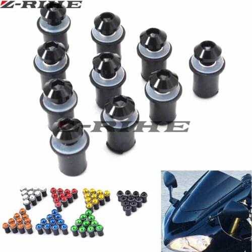 5mm Motorcycle Screw Kit Motorbike Windscreen Windshield Bolts Screws FOR honda CBR600RR 2003 - 2006 2004 2005 CBR600 RR CBR 600