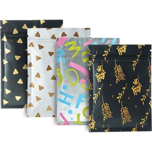 1000pcs/lot 3 Size 4 Sylte Small Aluminum Foil Pouches Heat Sealable Bags Smell Proof Foil Bags Pouches,Foil Bags